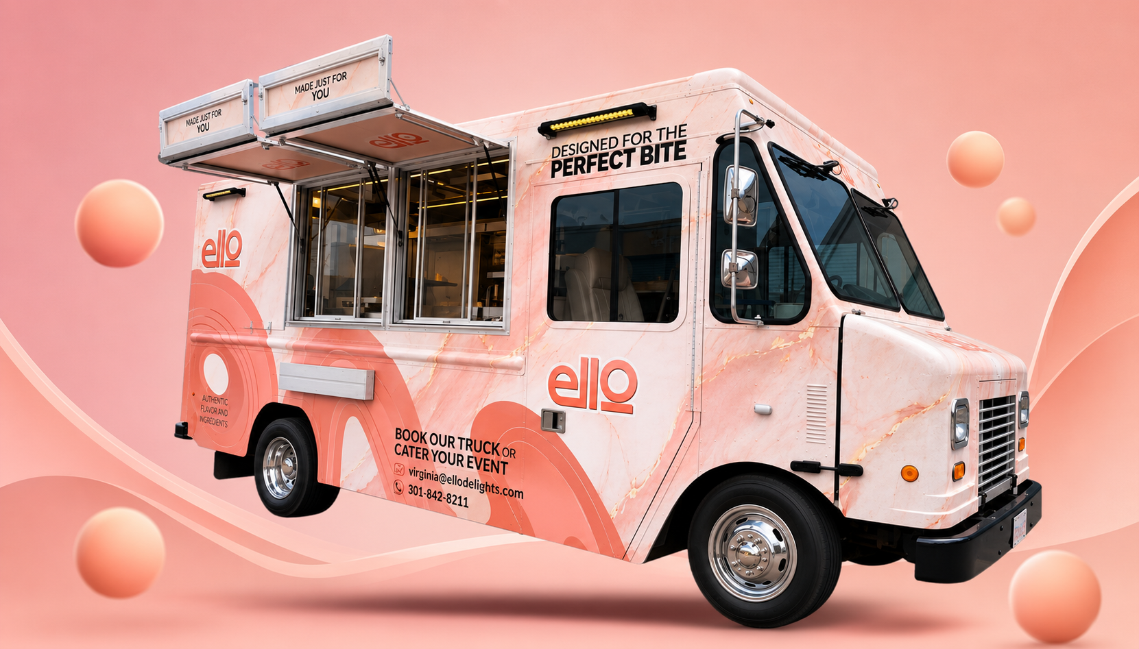 Ello Delights — Food & Beverage / Catering website designed by Trim Elite OS in Washington, D.C. Metro (DC · MD · VA)